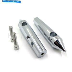 �N���[���p�[�c 6�u1�v�z���_�V���h�E�X�s���b�g�G�A��VT750 6" Riser Chrome Handle Bar Risers For 1" Hole Honda Shadow Spirit Aero VT750