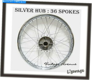 N[p[c [LG3455] * NEW *z_xC[S110 CS110AzC[+nu+N[X|[N[R6S] [LG3455] *NEW* HONDA BENLY S110 CS110 REAR WHEEL RIM + HUB + CHROME SPOKE [R6S]