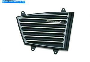 N[p[c NLCN[ubN`[W[ESGAN[iNVbNtF[Xv[gJo[n[[ Kuryakyn Chrome Black Hypercharger ES Air Cleaner Classic Faceplate Cover Harley