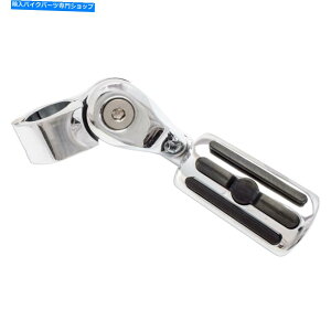 N[p[c n[[_rbh\tgnCEFCyO1 1/4 "X^hZbg̃C_[XgN[V[g Rider Rest Chrome Short For Harley Davidson Front Highway Peg 1 1/4" Stand Set