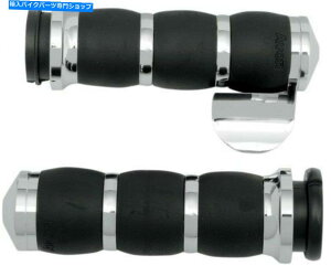N[p[c AVON CHROME VELVETGANbVnhObv2008-2013 AIR-93tC{X̂߂Boss W / Boss Avon Chrome Velvet Air Cushion Hand Grips w/ Boss for 2008-2013 AIR-93-FLY-BOSS