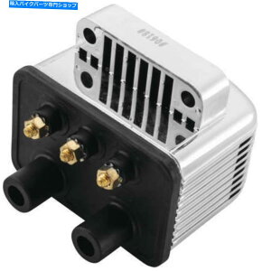 �N���[���p�[�c �c�C���p���[�N���[��12V 3�I�[���C�O�j�b�V�����R�C���n�[���[�c�A�[�O���C�h1980-1996 Twin Power Chrome 12V 3 Ohm Ignition Coil Harley Tour Glide 1980-1996�y���s�A���i�z