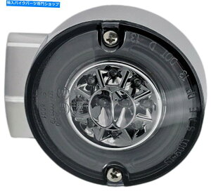 N[p[c n[hhCufA@\ORT^[MAmber Chr / SMKY164505 MC Harl HARDDRIVE DUAL FUNCTION FRONT RT TURN SIGNAL AMBER CHR W/SMK LENS 164505 MC Harl