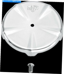 N[p[c VANCEHINES CHROME VO2GACe[NANZT[XJLbvJo[gANZgn[[ Vance & Hines Chrome VO2 Air Intake Accessory Skullcap Cover Trim Accent Harley