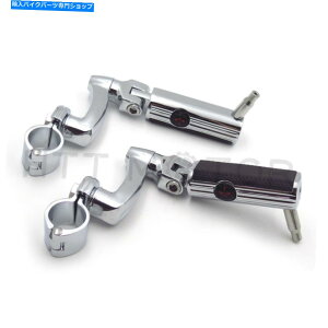 N[p[c MAXJ1 "25mmA[`^tbgyO}EgLbgN Gear Skull 1" 25mm Arched Footpeg Mounting Kit Chrome