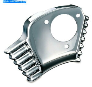 N[p[c NCALN[XbgT[{Jo[NAt^[}[PbgGAN[i[i8659j Kuryakyn Chrome Throttle Servo Cover Chrome for Aftermarket Air Cleaners (8659)