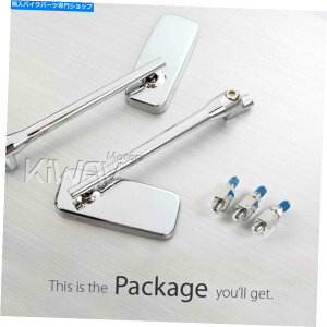 N[p[c N[~[NVbNvX`ʕM8 1.25ptBbgKYMCO PGO SYM SCOOTER Chrome mirror ClassicPlus rectangle convex M8 1.25p fits KYMCO PGO SYM scooter