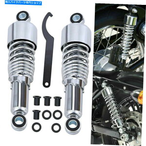 N[p[c n[[X|[cX^[1200JX^XL1200Ĉ߂1yA10.5 "267mmAVbNAu\[o[ 1 Pair 10.5" 267mm Rear Shock Absorber For Harley Sportster 1200 Custom XL1200C