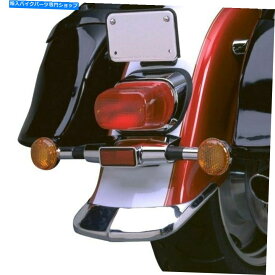 クロームパーツ 鈴木侵入者1500 1998-2004国民周期N738後部磨かれたフェンダーの先端 For Suzuki Intruder 1500 1998-2004 National Cycle N738 Rear Polished Fender Tip