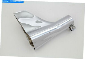 N[p[c uNXtBbVe[GL][XgpCv`bv1-7 / 8 "IDN[n[[{o[`bp[̔ BRONX FISHTAIL EXHAUST PIPE TIP 1-7/8" ID CHROME HARLEY BOBBER CHOPPER SOLD EACH