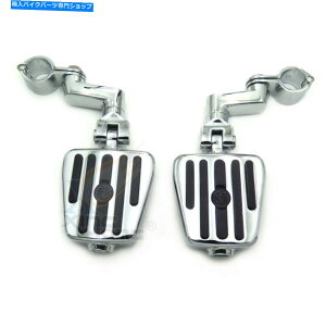 �N���[���p�[�c Chrome 1 1/4 25mm�̓{�范�{�̓��W����PEG�L�b�g Chrome 1 1/4 25mm Anger Furious Skull Foot Peg Kit For Harley Dyna Wide Glide�y���s�A���i�z