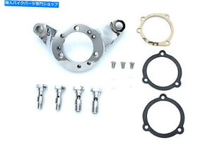 �N���[���p�[�c �G�A�N���[�i�u���P�b�g�L�b�g�N���[���r���b�g Air Cleaner Bracket Kit Chrome Billet�y���s�A���i�z