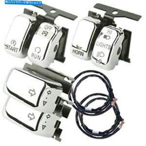 クロームパーツ ハンドルバースイッチハーレーソフトFXST FXSTC FXSTBナイトトレインFXSTS Springer HANDLEBAR SWITCHES HARLEY SOFTAIL FXST FXSTC FXSTB NIGHT TRAIN FXSTS SPRINGER