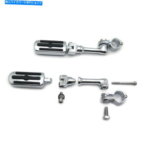 �N���[���p�[�c Chrome Groove Skull Highway 4.5 Footpeg Rest 1.25 1 1/4 Harley Sporster�p Chrome Groove Skull Highway 4.5 FootPeg rest 1.25 1 1/4in For Harley Sporster�y���s�A���i�z