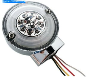 N[p[c n[hhCu164510VO@\㕔^[MNW /NAY HARDDRIVE 164510 Single Function Rear Turn Signal Chrome W/Clear Lens