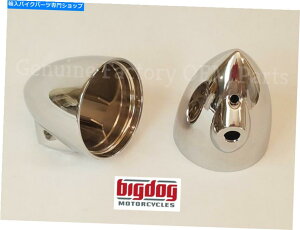 N[p[c rbOhbOOEMtg^[VOinEWOyAi2003-11jK9A`bp[AsbguA Big Dog OEM Front Turn Signal Housings PAIR (2003-11) K9, Chopper, Pitbull, MORE