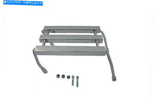 N[p[c Wyatt Gatling Chrome RetroוbNtBbgn[[ - _rbh\ Wyatt Gatling Chrome Retro Luggage Rack fits Harley-Davidson