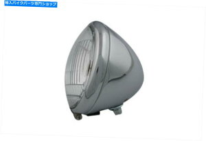 N[p[c 6-1 / 2n[[VxwbhpEhwbhvN[i49-0920j 6-1/2 Round Headlamp Chrome for Harley Shovelhead (49-0920)