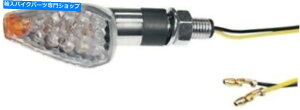 N[p[c LED~jX^[N}[J[CgZXeN[{fB25-8947 LED Ultra Mini Stalk Marker Lights Triangle with Short Stem Chrome Body 25-8947