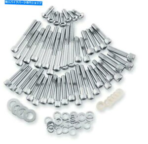 N[p[c Gardner-Weckott C-10-16-01JƃvC}Jo[n[hEFAZbg܂ꂽN Gardner-Wescott C-10-16-01 Cam and Primary Cover Hardware Set Knurled Chrome