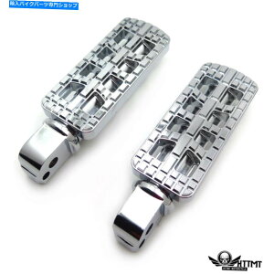 �N���[���p�[�c CNC�x�z�I�ȑ�PEGS Chrome for 2018-2019 Softail Slim Flsl Breakout FXBR CNC Dominator Foot Pegs Chrome For 2018-2019 Softail Slim FLSL Breakout FXBR�y���s�A���i�z