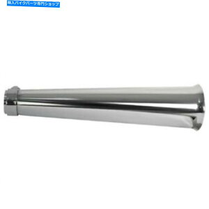 クロームパーツ Emgo Chrome Blunderbussエンダラ1.75インテグマイダスタッカッサー撮影 - オリジナルのタイトルを表示 Emgo Chrome Blunderbuss メガフォンマフラー 1.75 インチパイプカスタムチョッパー