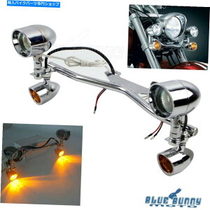 �N���[���p�[�c �z���_�V���h�EVT 750 1100�p�I�[�g�o�CLED�t�H�O�⏕�X�|�b�g���C�g�u���P�b�g�o�[ Motorcycle LED Fog Auxiliary Spot Light Bracket Bar For Honda Shadow VT 750 1100�y���s�A���i�z