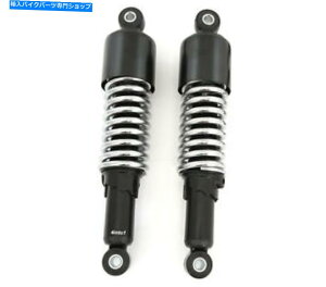 �N���[���p�[�c �N�����X�v�����O�V���b�N - �A�C�E�I�C�E�I�[���E�I�[���E�X�v�����O�E�u���b�N - 290mm�i11.4 "�j - �J�t�F Emgo Black With Chrome Spring Shorty Shocks - Eye to Eye - 290mm (11.4") - Cafe