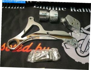 �N���[���p�[�c Dyna 2000������ȍ~�̃��f���̂��߂�Ultima Chrome�r���b�g���A�L�����p�[�n���K�[ Ultima Chrome Billet Rear Caliper Hanger for Dyna 2000 & Later Models�y���s�A���i�z