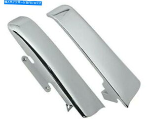 N[p[c Harley Touring 14-20̂߂̃NtF_[ThobOtB[pl Chrome Fender Saddlebag Filler Panel for Harley Touring 14-20