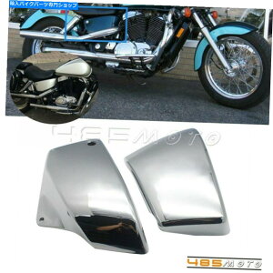 �N���[���p�[�c 99-08 Honda VT1100�V���h�E�G�[�XAero VT1100�c�A�[�N���[���T�C�h�o�b�e���[�J�o�[ABS For 99-08 Honda VT1100 Shadow ACE Aero VT1100 Tour Chrome Side Battery Cover ABS�y���s�A���i�z