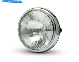 N[p[c [^[oCN7.7 "wbhCgubNN12V 55WgJX^vWFNg -  Motorbike 7.7" Headlight Black & Chrome 12V 55W Retro Custom Project - SHALLOW