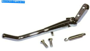 �N���[���p�[�c 84-99�n�[���[�\�t�g23037�̂��߂̃N�����e�[�p�[�W�b�t�B�L�b�N�T�C�h�X�^���h Chrome Tapered Jiffy Kick Side Stand For 84-99 Harley Softail 23037�y���s�A���i�z