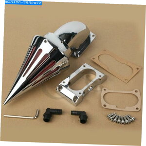 N[p[c Kawasaki Vulcan VN 2000 Classic 04-10̂߂ChromeGAN[i[LbgCe[NtB^ Chrome Air Cleaner Kits Intake Filter for Kawasaki Vulcan VN 2000 Classic 04-10