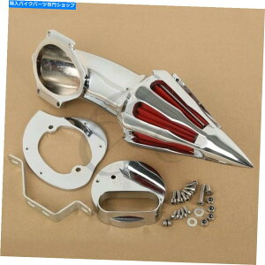 N[p[c Chrome Air CleanerLbgzCtB^[tBbg}nVSTAR XVS1100JX^NVbN Chrome Air Cleaner Kit Intake Filter Fit For Yamaha Vstar XVS1100 Custom Classic