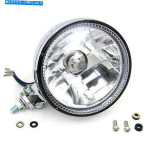 �N���[���p�[�c V-Twin Manufacturing Chrome 5 3/4 In�BLED�w�b�h���C�g - 33-1615 V-Twin Manufacturing Chrome 5 3/4 in. LED Headlight - 33-1615�y���s�A���i�z