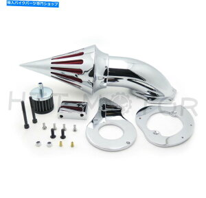 N[p[c z_VhE600 vlx600 '99-'12N̂߂̃XpCNGACe[NN[i[LbgtB^[ Spike Air Intake Cleaner Kit Filter For Honda Shadow 600 Vlx600 '99-'12 Chrome