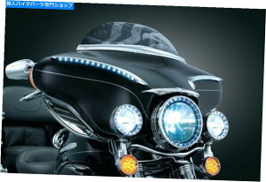 N[p[c Kuryakyn LED Halo 7 "wbhCgCggOn[[9-16 FLHXc[O7785 Kuryakyn LED Halo 7" Headlight Light Trim Ring Harley 9-16 FLHX TOURING 7785