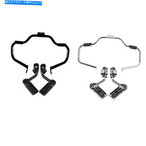 N[p[c nC[NbVo[GWK[hyOtBbgn[[\tgXt@bg{[CAJ Highway Crash Bar Engine Guard Foot Pegs Fit For Harley Softail Slim Fat Boy US