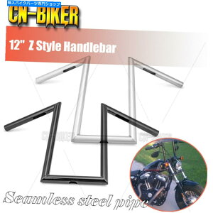 N[p[c n[[JX^12 "̊wZ1"̂߂̃gvbL12 "FAT Znho[ Triple Plating For Harley Custom 12" Rise Old School 1" Fat Z Narrow Handlebar