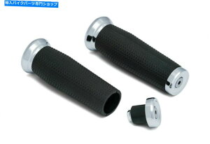 N[p[c NALN[X[U[I[vGh1 "nho[[bgObvn[[gbNCh Kuryakyn Chrome Thresher Open End 1" Handlebar Knurled Grip Harley Metric Indian