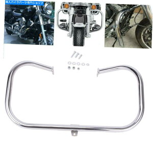 N[p[c n[C̃GWK[hNbVo[tBbg[hXg[gOChN Highway Engine Guard Crash Bar Fit For Harley Touring Road Street Glide Chrome