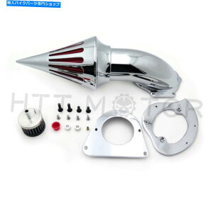 N[p[c 胔J800NVbN1995-2012N̂߂̃XpCNGAN[i[ێLbg Spike Air Cleaner Intake Kits For Kawasaki Vulcan 800 Classic 1995-2012 Chrome