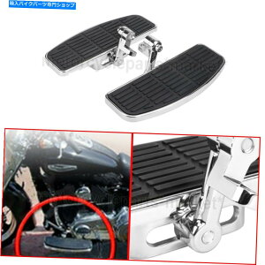 �N���[���p�[�c �n�[���[�\�t�g�_�C�i�X�|�[�c�X�^�[��q�̒j���}�E���g�̂��߂̃N���[���~�j�t���A�{�[�h Chrome Mini Floorboards for Harley Softail Dyna Sportster Passenger Male Mount�y���s�A���i�z