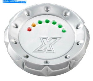 N[p[c Xtreme Machine Chrome V-Cut LED̔RQ[W96-UP B / T Vented 395179,0210-2028-CH Xtreme Machine Chrome V-Cut LED Fuel Gauge 96-UP B/T Vented 395179, 0210-2028-CH