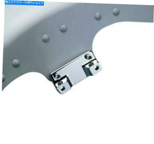 N[p[c 16C`zC[N[n[[_rbh\̂߂DStF_[c[tH[NA_v^[139069 DS Fender-To-Fork Adapters for 16" Wheels Chrome Harley Davidson #139069