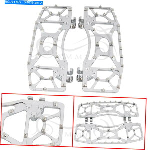 N[p[c Chrome CNChCo[MX̏́An[[c[O\tgFLHX / R̂߂̃tÃtbgyO Chrome CNC Driver MX Floorboards Foot Pegs For Harley Touring Softail FL FLHX/R