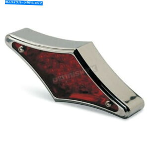 N[p[c Pro-One Chrome_ChLED Taillight - 400440 Pro-One Chrome Diamond LED Taillight - 400440