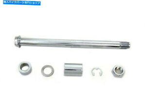 �N���[���p�[�c Harley Davidson�ɂ��N���[���㕔�Ԏ��L�b�gV-Twin Chrome Rear Axle Kit for Harley Davidson by V-Twin�y���s�A���i�z