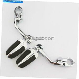 N[p[c Harley Electra Glide Classic FlhtcpN[1.25 "GWK[htbgyO Chrome 1.25" Engine Guard Foot Pegs For Harley Electra Glide Classic FLHTC